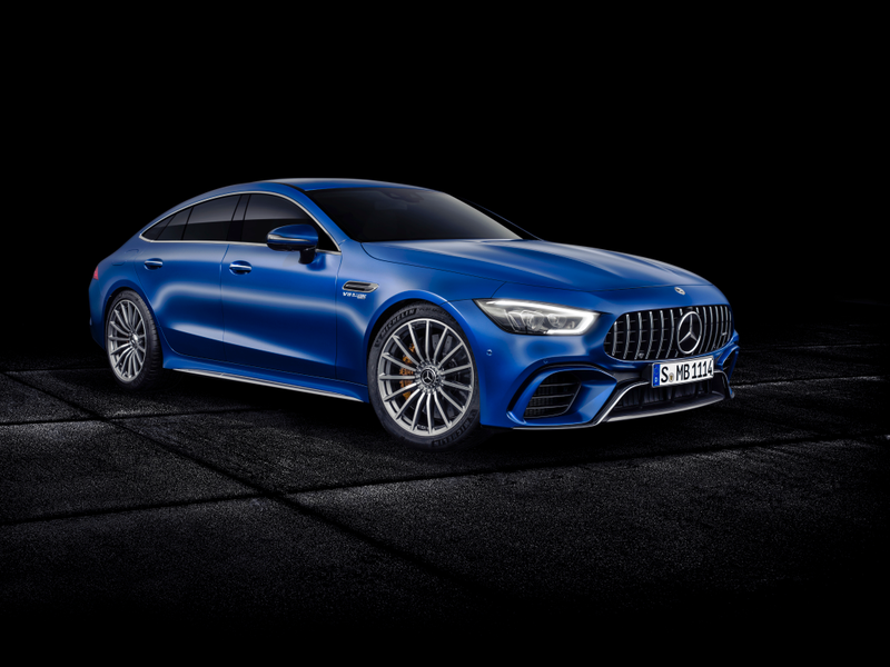 Illustration for article titled The 2019 Mercedes-AMG GT 4-Door Coupe Is How You Haul The Kids To School With 630 HP